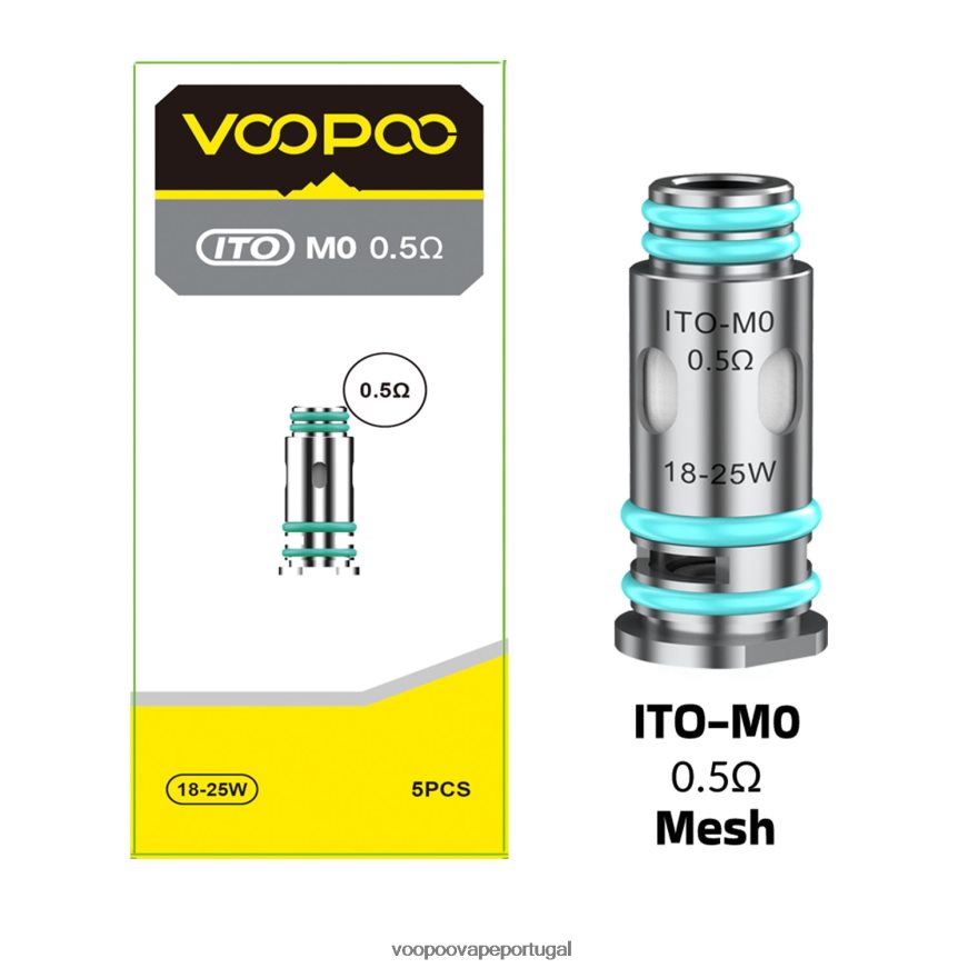 VOOPOO ITO bobinas (5 unidades) - VOOPOO Vape Argus ito-m0 2286NR586