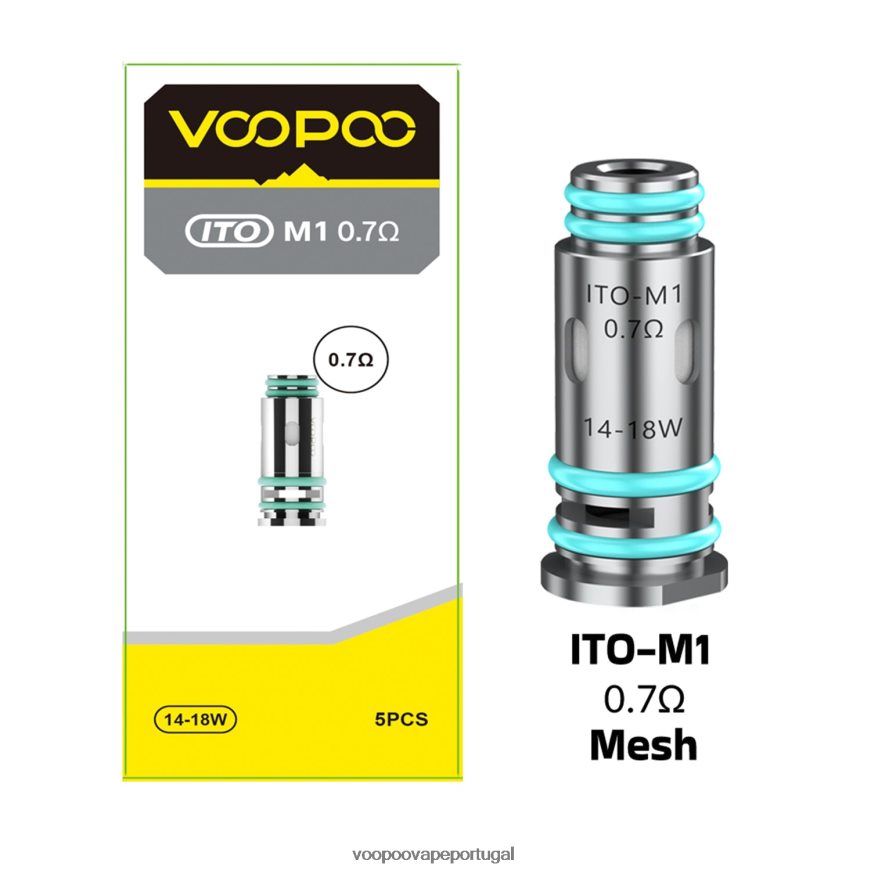 VOOPOO ITO bobinas (5 unidades) - VOOPOO Vape Portugal ito-m1 2286NR612