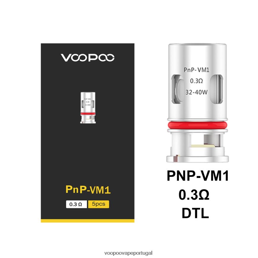 VOOPOO PNP bobinas (5 unidades) - VOOPOO Vape Argus pnp-vm1 2286NR596