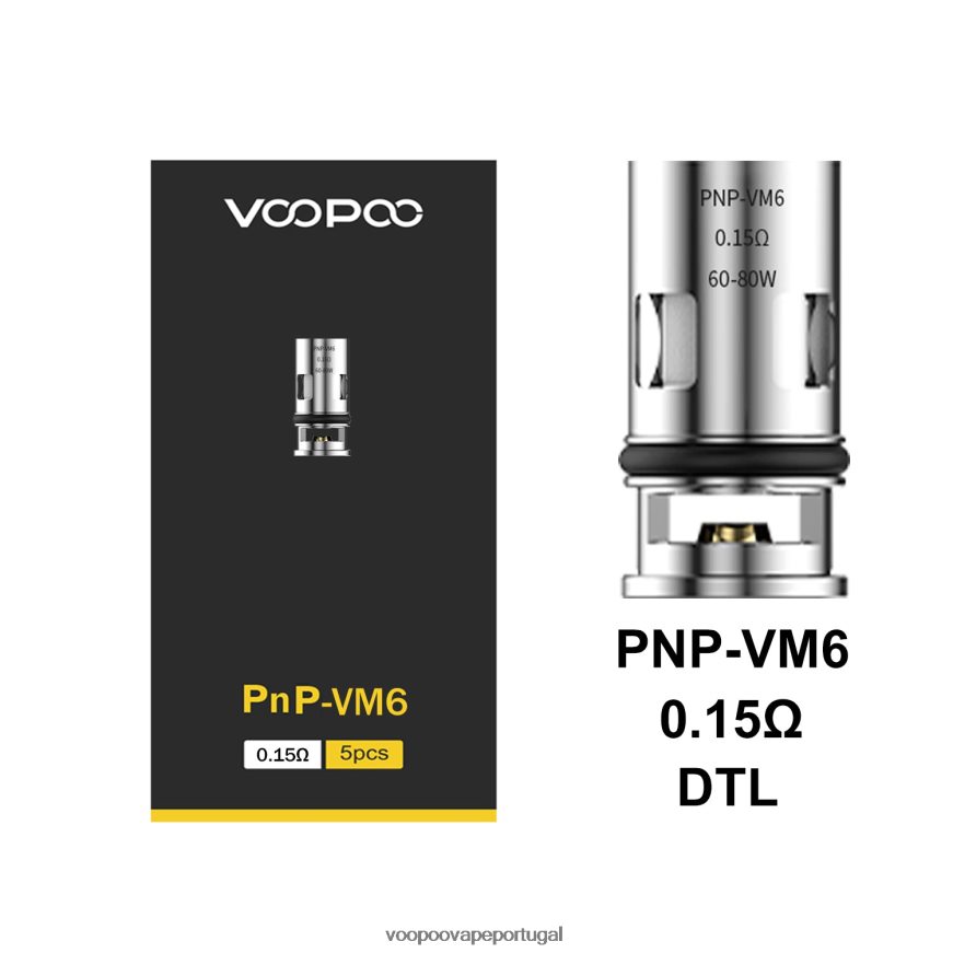 VOOPOO PNP bobinas (5 unidades) - VOOPOO Vape Kits pnp-c1 2286NR584