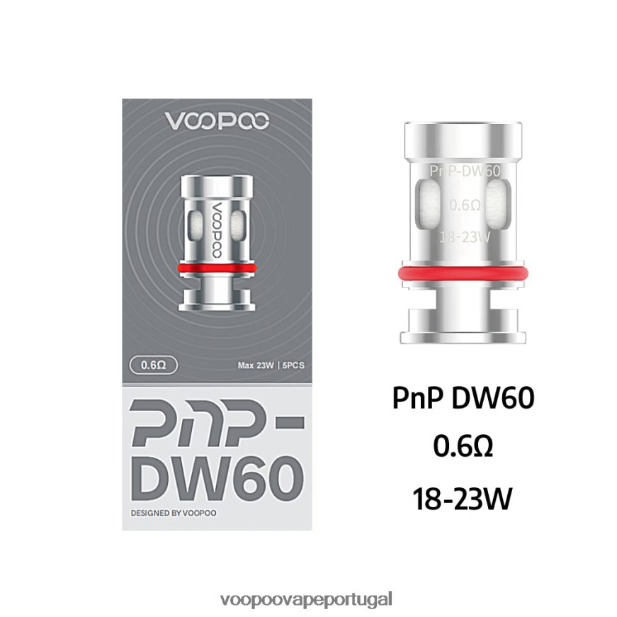 VOOPOO PNP bobinas (5 unidades) - VOOPOO Vape Kits pnp-dw60 2286NR604