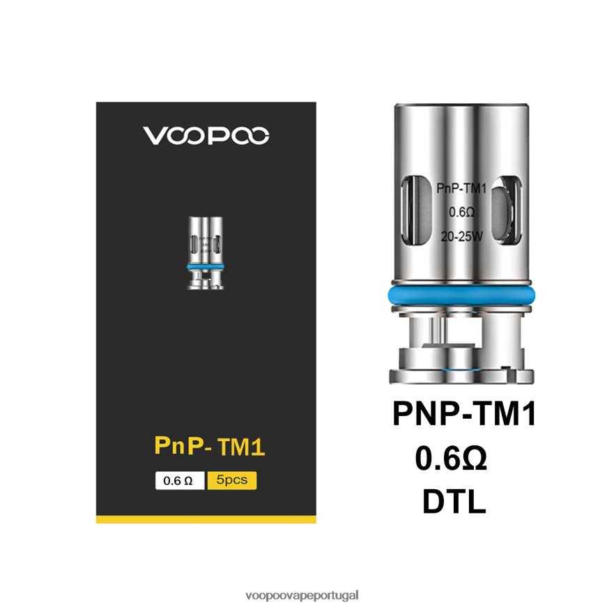 VOOPOO PNP bobinas (5 unidades) - VOOPOO Vape Lisbon pnp-tm1 2286NR593
