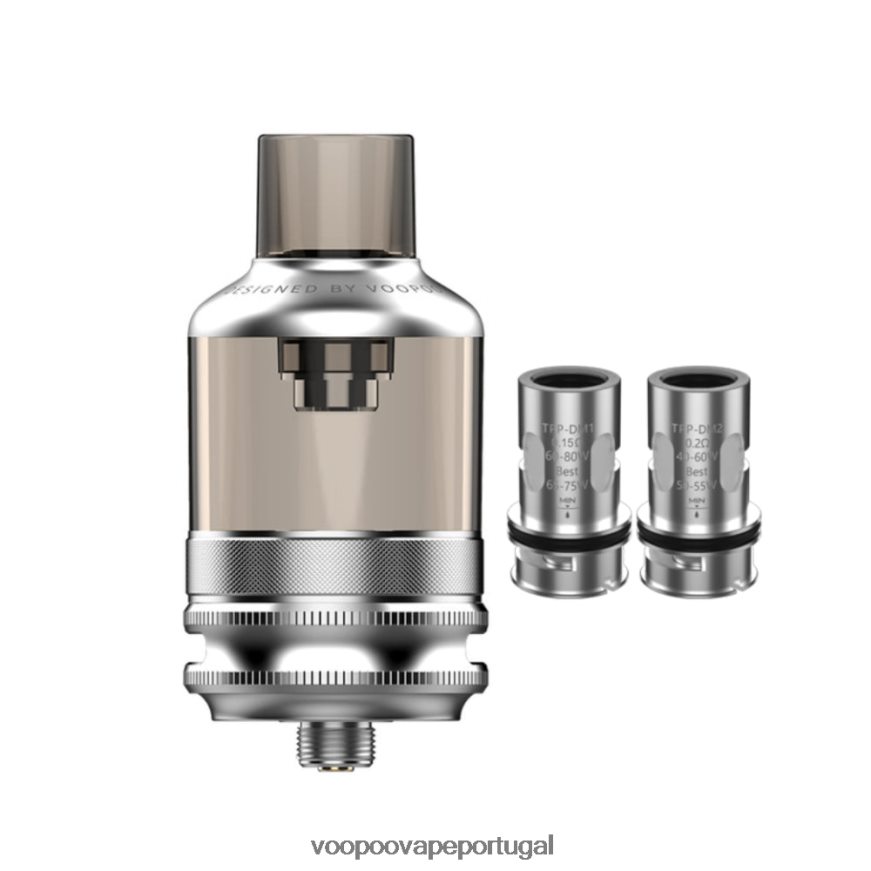 VOOPOO TPP tanque de cápsulas - VOOPOO Vape Portugal prata 2286NR562
