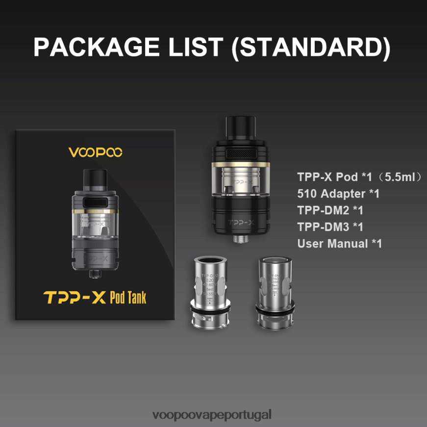 VOOPOO TPP X tanque de cápsulas - VOOPOO Vape Kits arco-íris 2286NR514