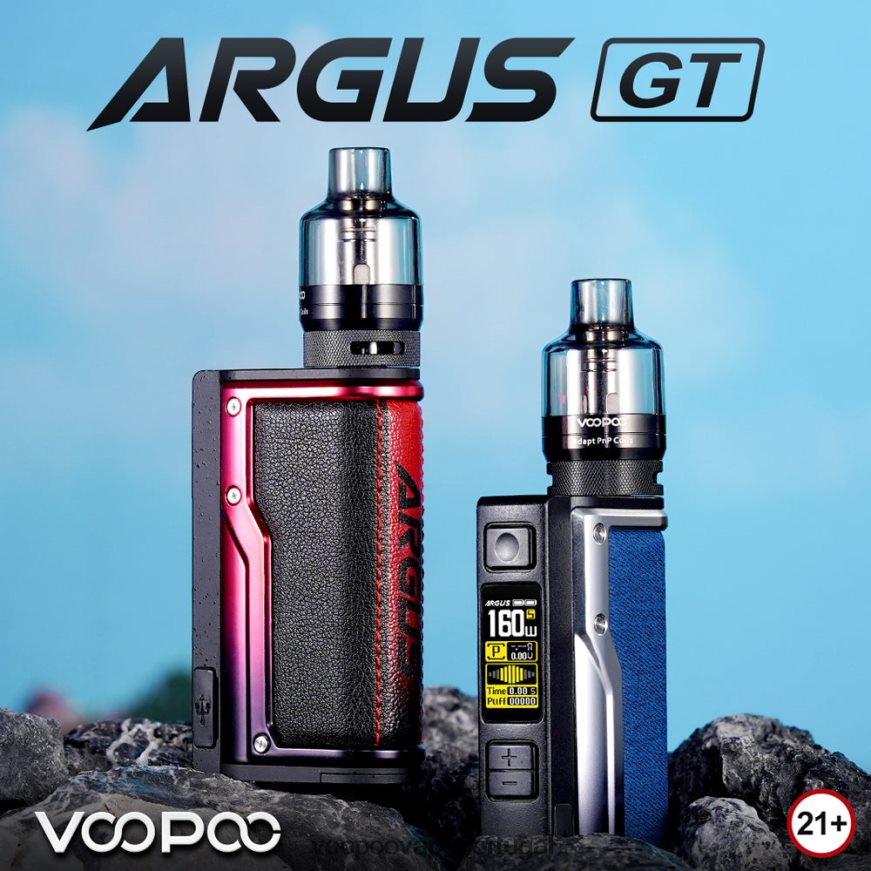 VOOPOO ARGUS GT kit de modificação de caixa - VOOPOO Vape Lisbon Preto Azul 2286NR13