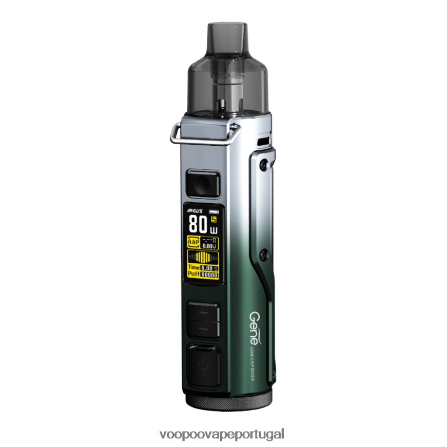 VOOPOO ARGUS PRO kit mod pod - VOOPOO Pod Vinci prata verde enegrecido 2286NR29