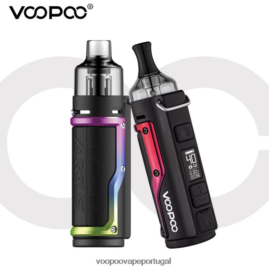 VOOPOO ARGUS kit mod pod - VOOPOO Vape Gene Portugal gasolina verde-prata 2286NR77