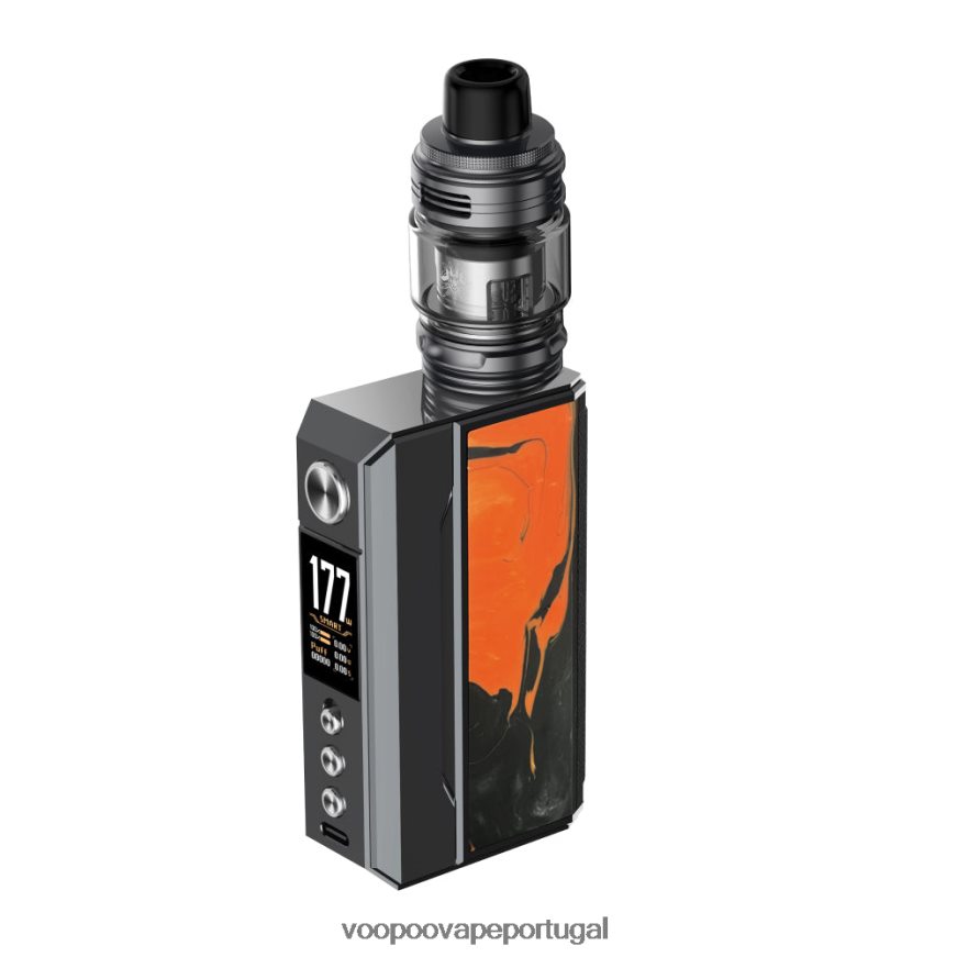 arma de metal + laranja tropical