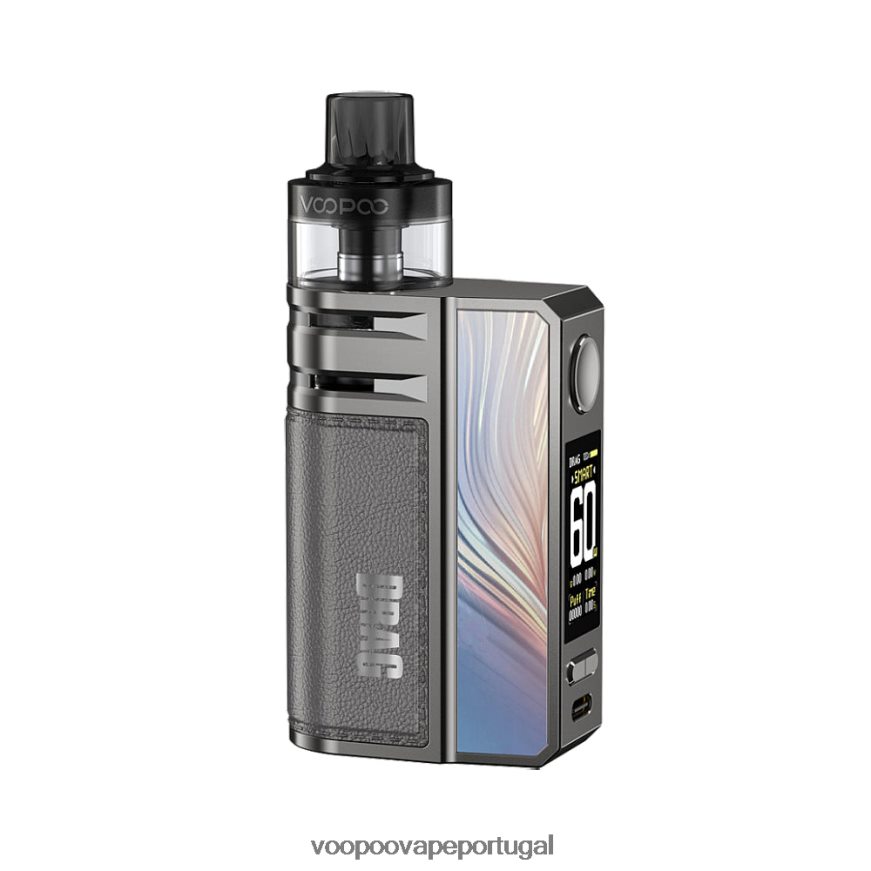 VOOPOO DRAG E60 conjunto de cápsulas - VOOPOO Pod Vinci metal cinza 2286NR189