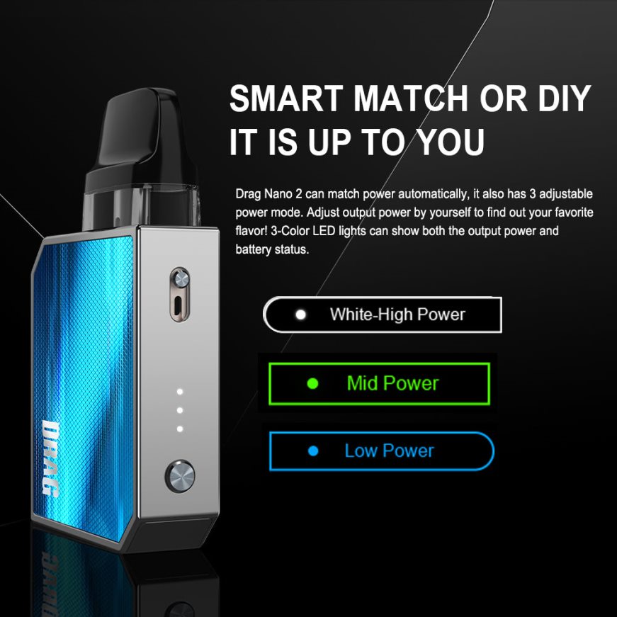 VOOPOO DRAG NANO 2 conjunto de cápsulas - VOOPOO Vape Portugal chá verde 2286NR152