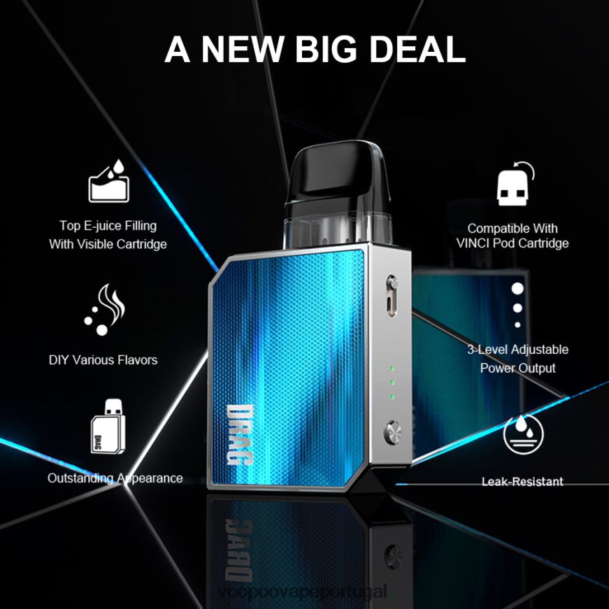 VOOPOO DRAG NANO 2 conjunto de cápsulas - VOOPOO Vape Portugal chá verde 2286NR152