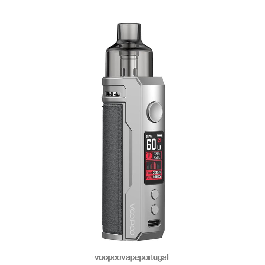 VOOPOO DRAG S kit mod pod - VOOPOO Vape Kits prata e cinza escuro 2286NR204