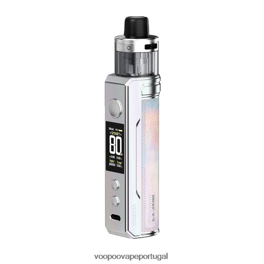VOOPOO DRAG X2 módulo de pod - VOOPOO Vape Lisbon prata colorida 2286NR153