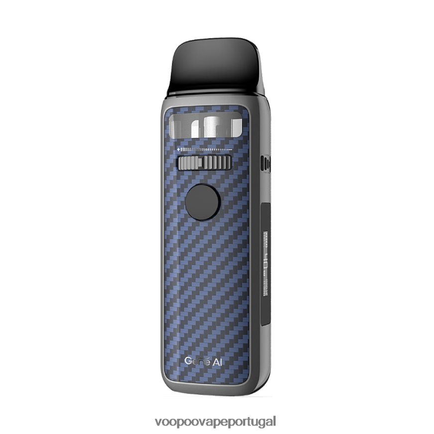 VOOPOO VINCI 3 kit mod pod - VOOPOO Vape Lisbon fibra de carbono azul 2286NR363