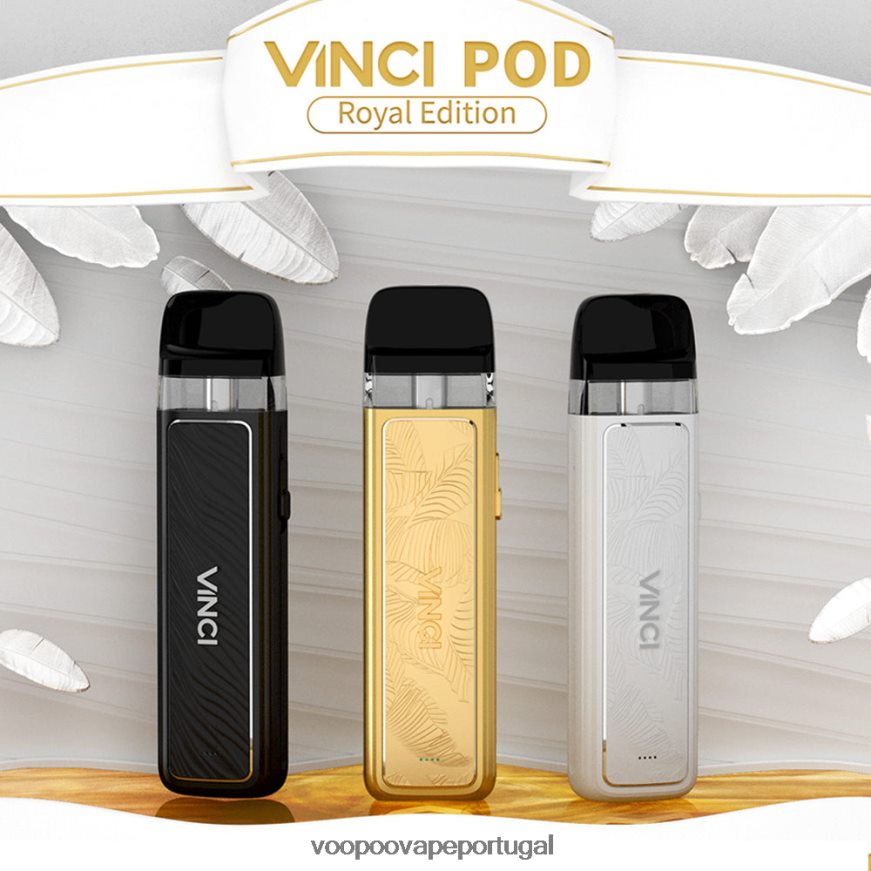 VOOPOO VINCI POD edição real - VOOPOO Vape Lisbon folha de ouro 2286NR343