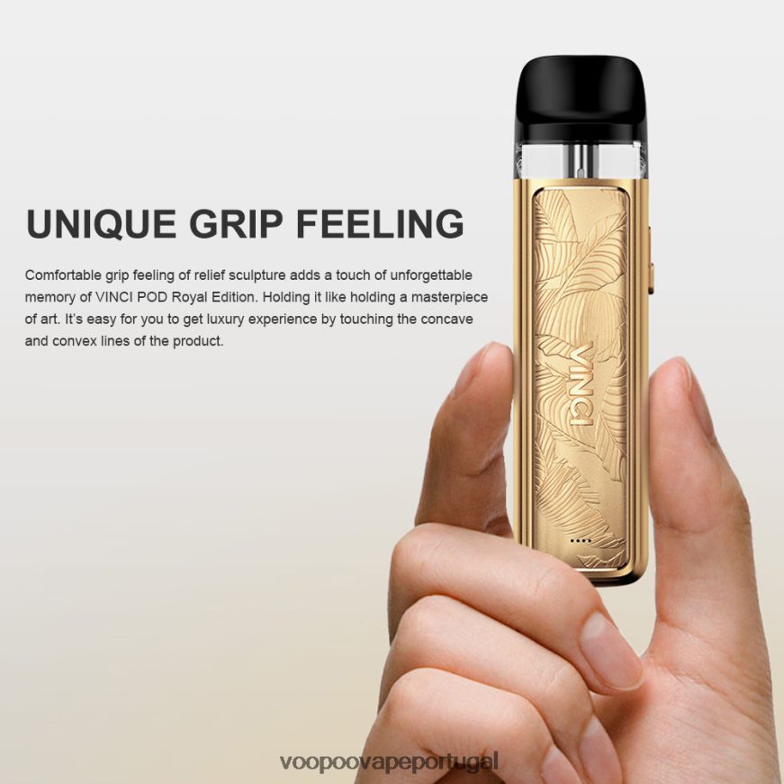 VOOPOO VINCI POD edição real - VOOPOO Vape Lisbon folha de ouro 2286NR343