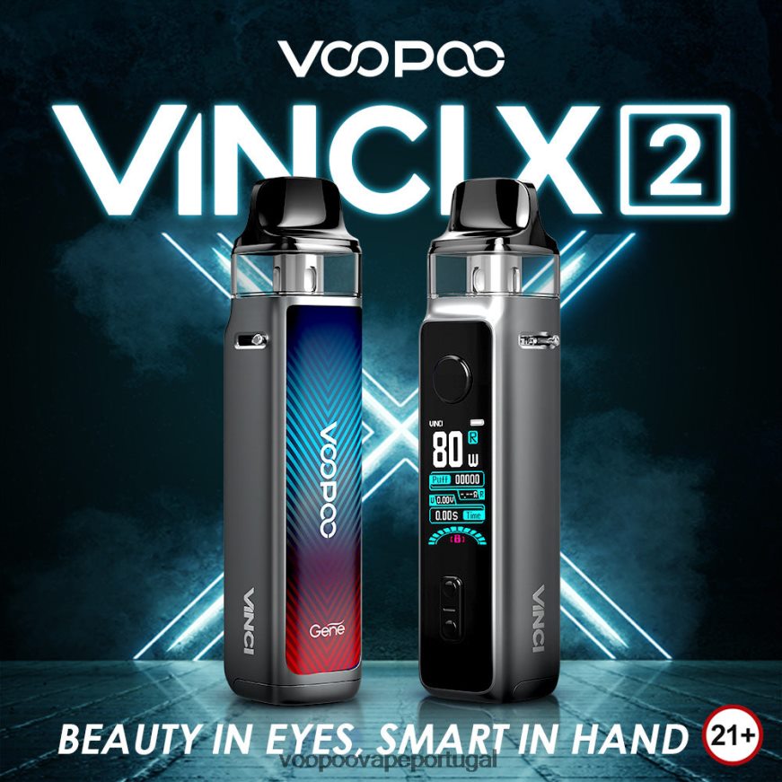 VOOPOO VINCI X 2 conjunto - VOOPOO Vape Gene Portugal fibra de carbono 2286NR347